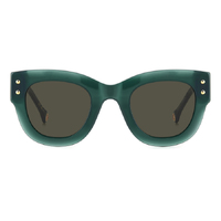 Carolina Herrera HER 0222/S ACK IR 47 Green Havana / Grey Lenses