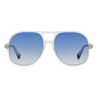 Polaroid PLD 6217/S 2M4 Z7 57 Matte Crystal / Blue Gradient Polarised Lenses