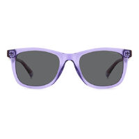 Polaroid Kids PLD 8060/S 789 M9 46 Lilac / Grey Polarised Lenses