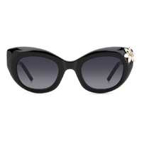 Carolina Herrera HER 0215/S 807 9O 50 Black / Dark Grey Gradient Lenses