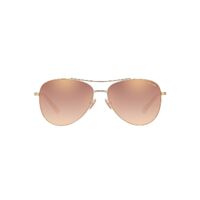 Coach HC7079 90056F-58 Light Gold / Rose Gold Gradient Flash Lenses