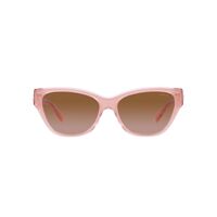 Coach HC8370F 574313-56 Milky Pink & Transparent Pink / Brown Gradient Lenses