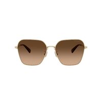 Coach CW189 HC7168 900574-58 Shiny Light Gold / Brown Gradient Lenses