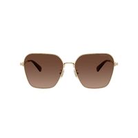 Coach CW189 HC7168 9005T5-58 Shiny Light Gold / Brown Gradient Polarised Lenses