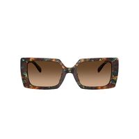 Coach CW224 HC8409U 584474-53 Jade Pearl Tortoise / Brown Gradient Lenses