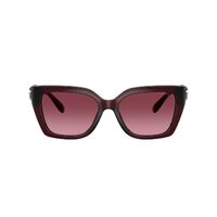 Coach CW195 HC8408U 53938H-55 Milky Burgundy / Berry Gradient Lenses