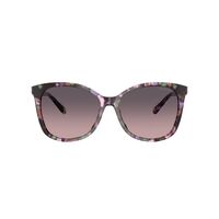 Coach L1101 HC8271U 584346-57 Amethyst Pearl Tortoise / Smoke Purple Gradient Lenses