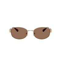 Michael Kors Monte Carlo MK1161 101473-56 Light Gold / Brown Solid Lenses