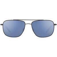 Serengeti Tellaro 8819 Satin Black & Blue / 555nm Blue Polarised Photochromic Lenses