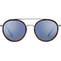 Serengeti Geary SS526002 Shiny Gunmetal & Brown Buffalo / 555nm Blue Polarised Photochromic Lenses