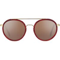 Serengeti Geary SS526004 Bold Gold & Red Streaky / Drivers Gold Polarised Photochromic Lenses