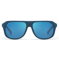 Serengeti Oatman SS535005 Rubberised Peacock Blue / 555nm Blue Polarised Photochromic Lenses