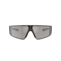 Arnette Saturnya AN4332 29006G-69 Recycled Black / Light Grey Silver Mirror Lenses