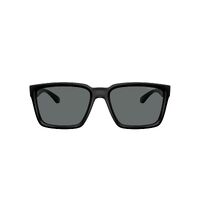 Arnette Plot Twist AN4346 290081-57 Matte Black Top w Shiny / Grey Polarised Lenses