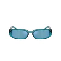 Arnette Jet AN4348 296822-55 Transparent Blue / Dark Grey w Water Mirror Polarised Lenses