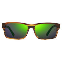 Revo Finley RE 1112 12 GN Brown Horn / Evergreen Mirror Polarised Lenses