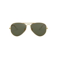 Ray-Ban RB3025 001/58-62 Aviator Polished Gold / Green Classic G-15 Polarised Lenses