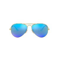 Ray-Ban RB3025 112/4L-58 Aviator Gold / Blue Mirror Polarised Lenses