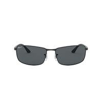 Ray-Ban RB3498 006/81-64 Black / Grey Polarised Lenses