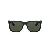 Ray-Ban RB4165F 601/71-55 Justin Black / Green Classic G-15 Lenses