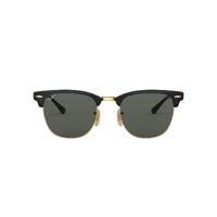 Ray-Ban RB3716 187/58-51 Clubmaster Metal Black On Gold / Green Classic G-15 Polarised Lenses