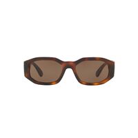 Versace VE4361 521773-53 Havana / Dark Brown Lenses