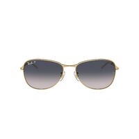 Ray-Ban RB3733 001/78-56 Gold / Blue Gradient Polarised Lenses