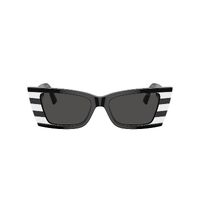 Jimmy Choo JC5009 502987-53 Black And White / Dark Grey Lenses