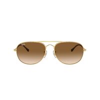 Ray-Ban RB3735 001/51-60 Bain Bridge Gold / Clear Brown Gradient Lenses