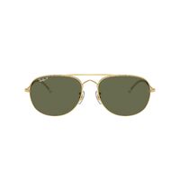 Ray-Ban RB3735 001/58-60 Bain Bridge Gold / Green Polarised Lenses