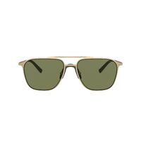 Giorgio Armani AR6110 30022A-58 Matte Pale Gold / Green Lenses