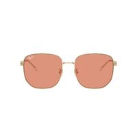 Ray-Ban RB3713D 921374-57 Pale Gold / Orange Lenses