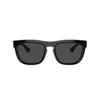 Burberry BE4431U 412187-56 Top Black On Vintage Check / Dark Grey Lenses