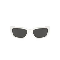 Prada PRA19S 1425S0-60 Talc / Dark Grey Lenses