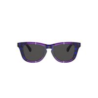 Burberry Kids JB4002F 411387-46 Check Violet / Dark Grey Lenses