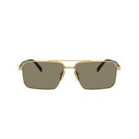 Prada PRA57S 5AK90F-61 Gold / Light Brown Lenses