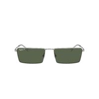 Ray-Ban RB3741 003/9A-59 Emy Silver / Dark Green Polarised Lenses