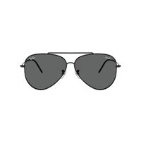 Ray-Ban RBR0101S 002/GR-62 Aviator Reverse Black / Dark Grey Lenses