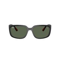 Ray-Ban RB4443M F60271-57 Scuderia Ferrari Collection Black / Dark Green Lenses