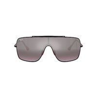 Ray-Ban RB3697M F009Y3-35 Scuderia Ferrari Collection Black / Violet Mirror Gradient Silver Lenses