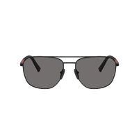 Prada Linea Rossa PS54ZS 1BO02G-60 Matte Black / Dark Grey Polarised Lenses