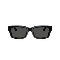 Burberry BE4443 300187-55 Black / Dark Grey Lenses