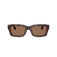 Burberry BE4443 300273-55 Dark Havana / Dark Brown Lenses