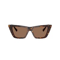 Jimmy Choo JC5028 500273-53 Havana / Dark Brown Lenses