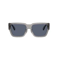 Versace VE4483D 593/87-57 Transparent Grey / Dark Grey Lenses