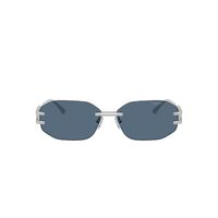 Versace VE2274 100080-58 Silver / Dark Blue Lenses