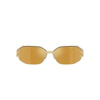 Versace VE2274 10027P-58 Gold / Brown Gold Mirror Lenses