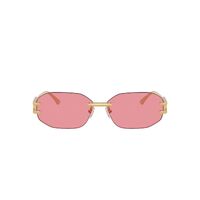 Versace VE2274 100284-58 Gold / Pink Lenses