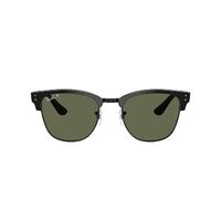 Ray-Ban RBR0504S 67839A-54 Clubmaster Reverse Black On Black / Dark Green Polarised Lenses