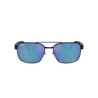 Ray-Ban RB3751CH 002/4L-61 Black / Grey Mirror Blue Chromance Polarised Lenses